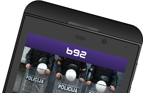 B92 BlackBerry aplikacija